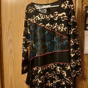 Multicolored and Multiprint  Shirt Adore Size: XL